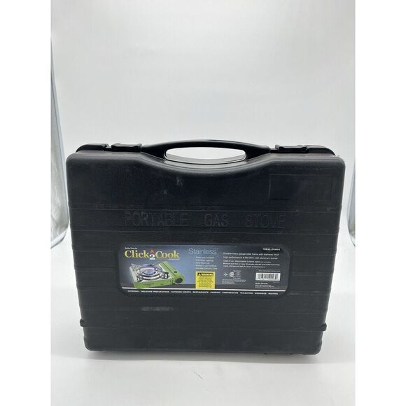 Bella Tavola Click 2 Cook Butane Powered Stainless Portable Stove NIB - Picture 5 of 5